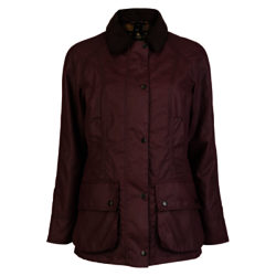 Barbour Classic Beadnell Waxed Jacket Bordeaux